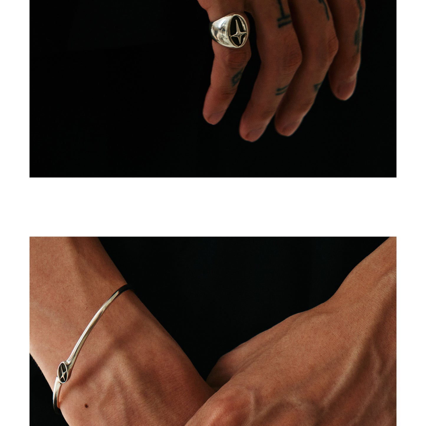 College Ring Men And Women Little Finger Ring Neutral Fashion Ornament