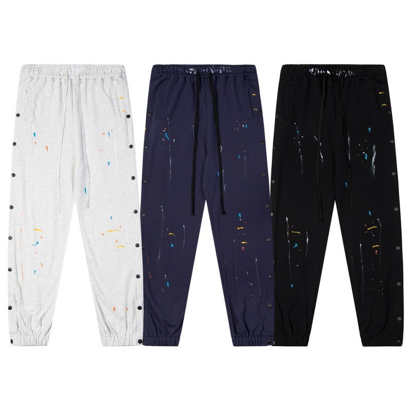 Men And Women Couple Loose Casual Sports Sweatpants