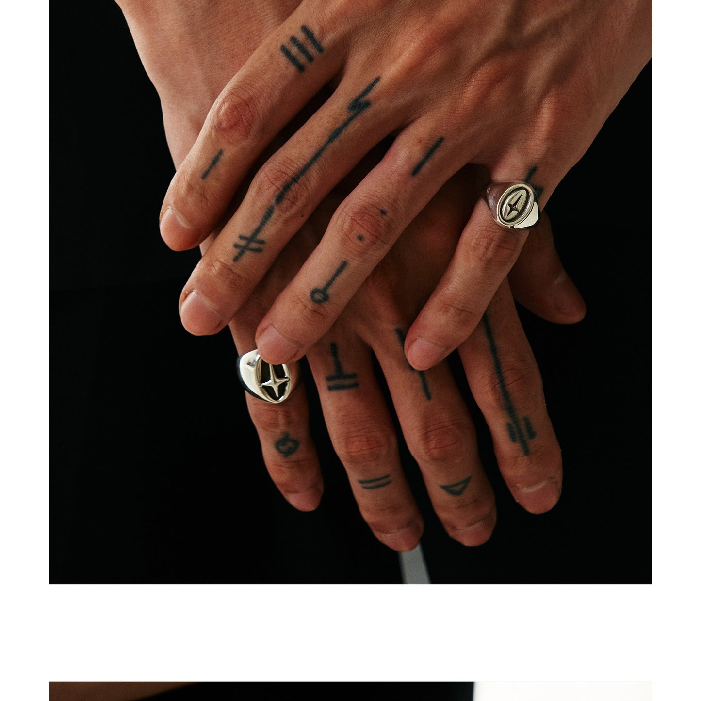 College Ring Men And Women Little Finger Ring Neutral Fashion Ornament