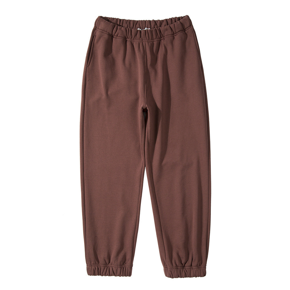 Men's Loose All-match Casual Terry Terry Sweatpants