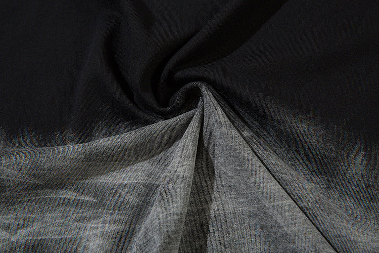 Gradient Ripped Necklace Vest For Men