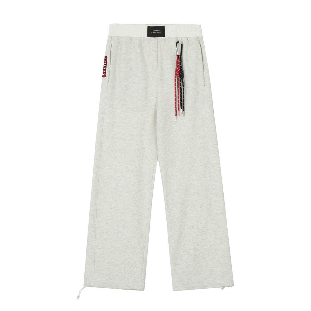 Loose Casual Straight-leg Sweatpants Men