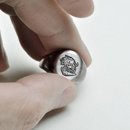 Men And Women Stylish And Simple Personality Tail Ring