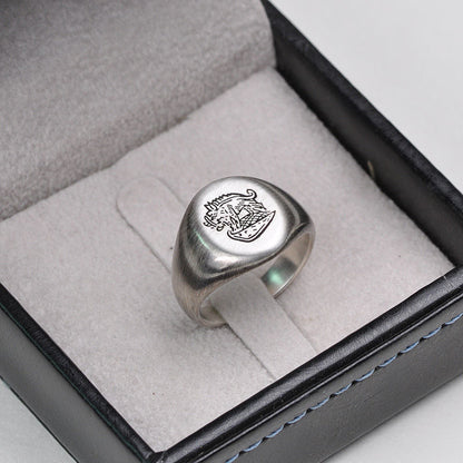 Men And Women Stylish And Simple Personality Tail Ring